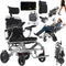 2025 Reclining Electric Wheelchair – Foldable All-Terrain Power Chair with 30+ Mile Range & Dual Batteries