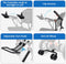 42 lbs Lightweight Electric Wheelchair – Foldable, Bluetooth Remote & Dual Batteries, 500W Power