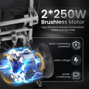 2025 Reclining Electric Wheelchair – Foldable All-Terrain Power Chair with 30+ Mile Range & Dual Batteries