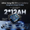 2025 Reclining Electric Wheelchair – Foldable All-Terrain Power Chair with 30+ Mile Range & Dual Batteries