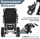 2025 Reclining Electric Wheelchair – Foldable All-Terrain Power Chair with 30+ Mile Range & Dual Batteries