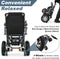 2025 Reclining Electric Wheelchair – Foldable All-Terrain Power Chair with 30+ Mile Range & Dual Batteries