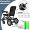 2025 Reclining Electric Wheelchair – Foldable All-Terrain Power Chair with 30+ Mile Range & Dual Batteries