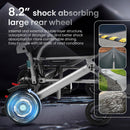 2025 Reclining Electric Wheelchair – Foldable All-Terrain Power Chair with 30+ Mile Range & Dual Batteries