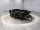 6×12 Heavy-Duty Dump Trailer – Dual Axle, 12,000 lbs Capacity