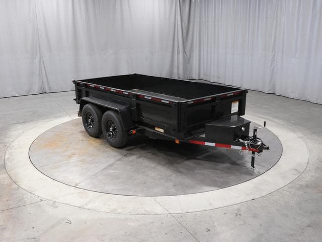 6×12 Heavy-Duty Dump Trailer – Dual Axle, 12,000 lbs Capacity