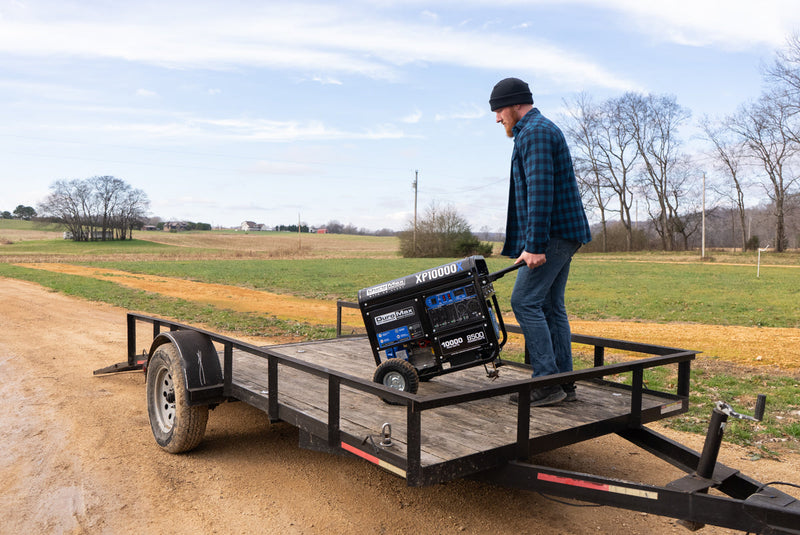 10,000 Watt Portable Gasoline Generator with CO Alert – Backup Power Solution
