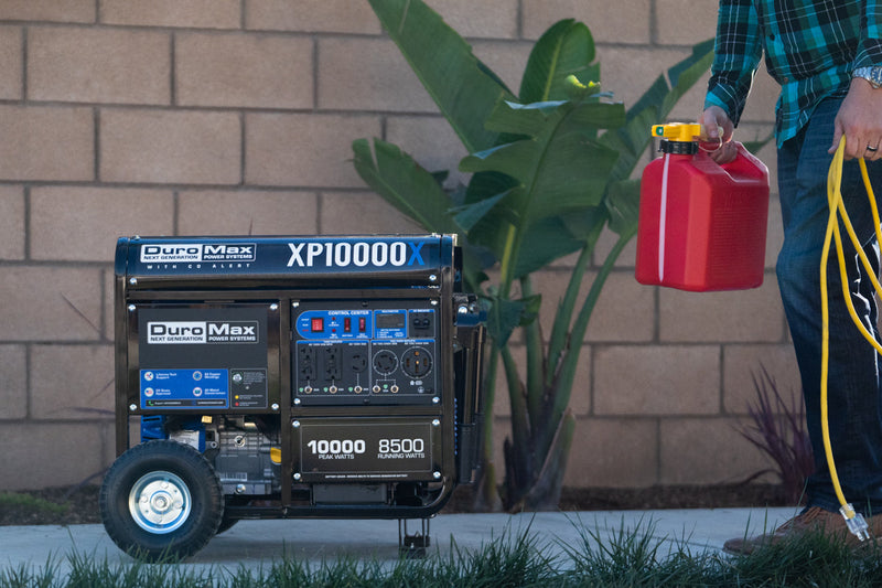10,000 Watt Portable Gasoline Generator with CO Alert – Backup Power Solution