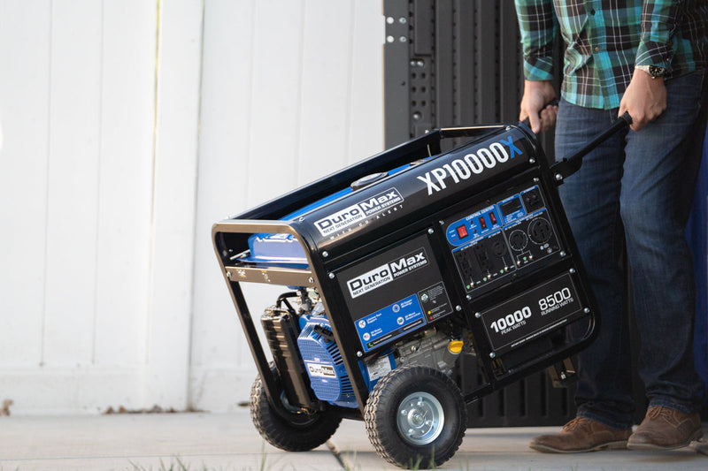 10,000 Watt Portable Gasoline Generator with CO Alert – Backup Power Solution